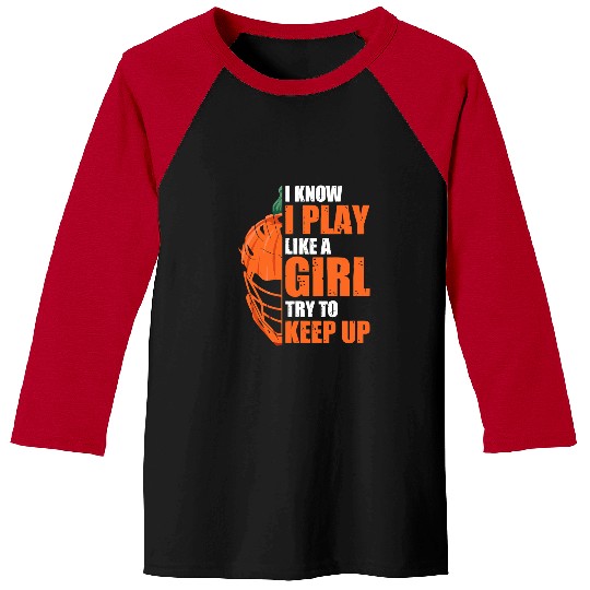 Sport Lacrosse Gift Pumpkin Lacrosse Play Like Girl Costume Easy Halloween Gift Baseball Tees