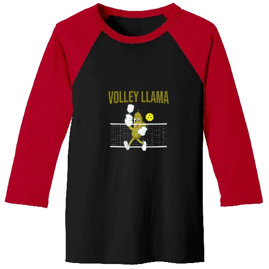 Sport Pickleball Llama Lover Funny Pickleball Volley Llama Dill Pickle Baseball Tees