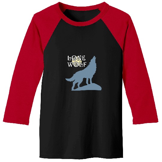 Coyote Mammal Cute Lone wolfs Lover Strength Wilderness Full Moon Aesthetic Baseball Tees