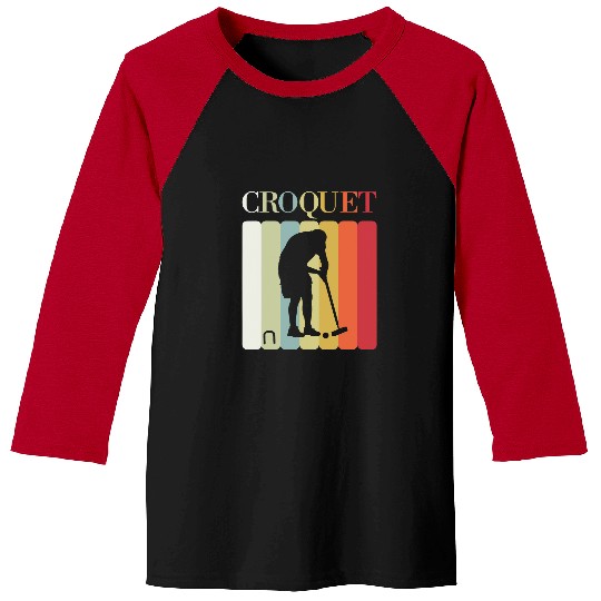 Sport Croquet mens croquet Baseball Tees