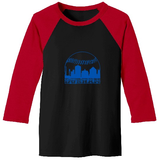 Sport Baseball vintages Durham NC Cityscape Baseball Tees