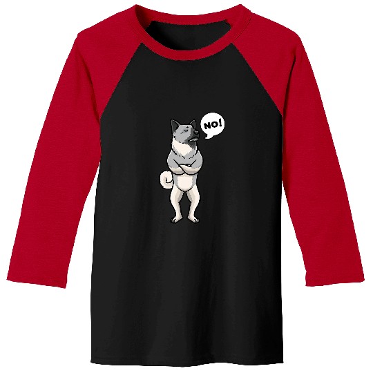 Elkhound Pet Stubborn No Norse Elk Shepherd Baseball Tees