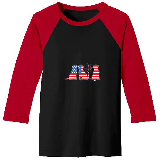 Labrador Pet Black Yellow Chocolate Fox Red Lab Silver Patriotic Baseball Tees