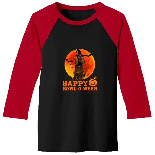 Boykin Spaniel Pet Funny Boykin Spaniel Dog Halloween Happy Howloween Baseball Tees