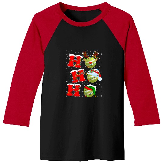 Sport Croquet Funny Matching Family Santa Ho Ho Ho Croquet Christmas Baseball Tees