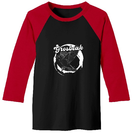 Grosbeak ornithology birdwatching biologist binocular birder 9 Baseball Tees