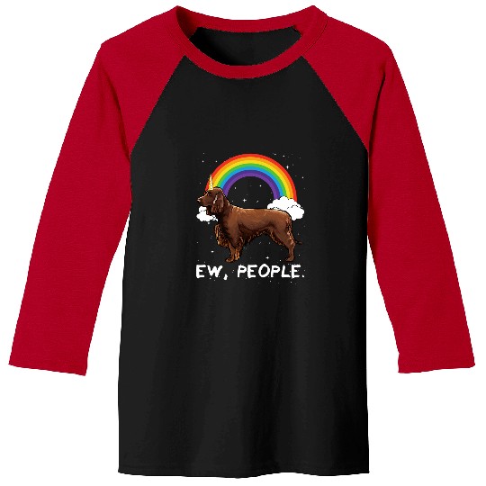 Field Spaniel Pet Rainbow Field Spaniel Ew People Unicorns Dog 1 Baseball Tees