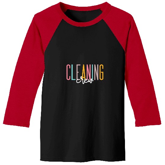 Cleaning Crew Janitor Custodian Housekeeping Appreciation 21 Baseball Tees