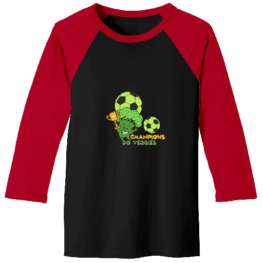 Sport Soccer Plant Vegetarian Veggies Soccer Broccoli Vegan Carrot Baseball Tees