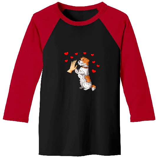 Fox Terrier Pet Wire hair fox terrier stuffed animal Baseball Tees
