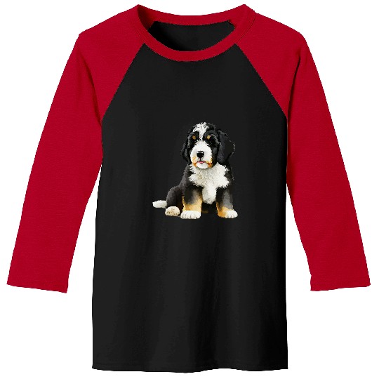 Bernedoodle Pet 2 Baseball Tees