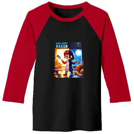 Daylight Baker Midnight Crumb Raider Baseball Tees