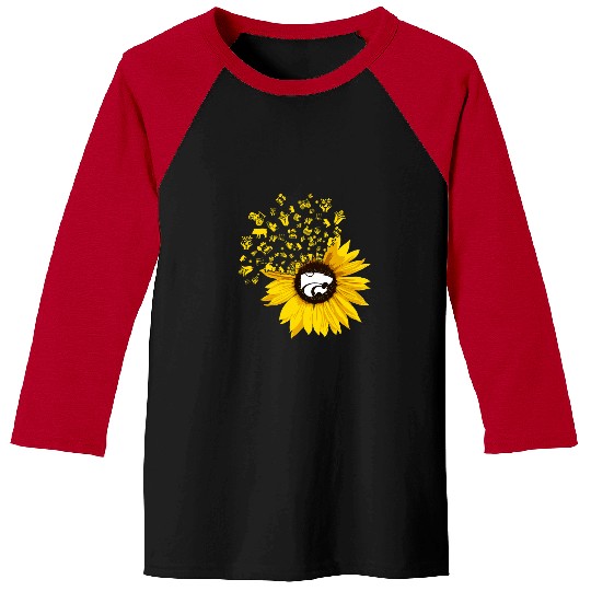Kansas State Wildcats Farmer Sunflower Farm Things Baseball Tees