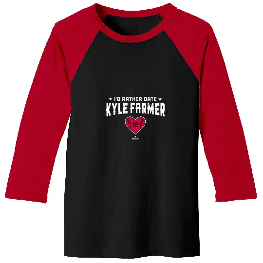Id Rather Date Kyle Farmer Minnesota MLBPA Baseball Tees