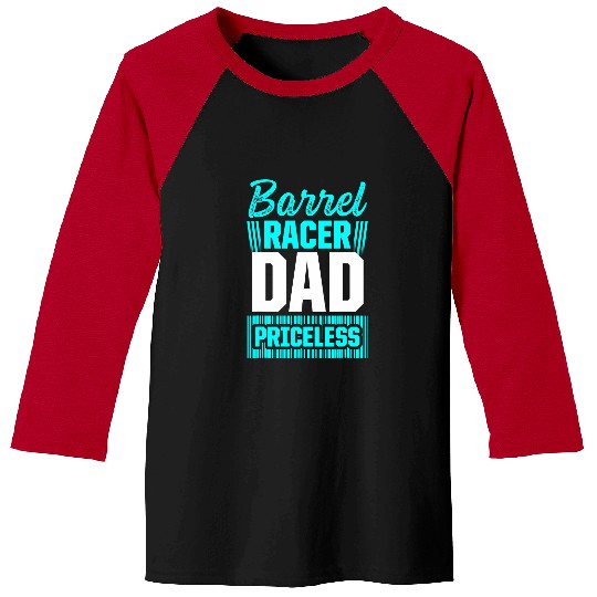 Horse Pet Barrel Racing Dad Horse Race Rodeo Racer 255 Baseball Tees