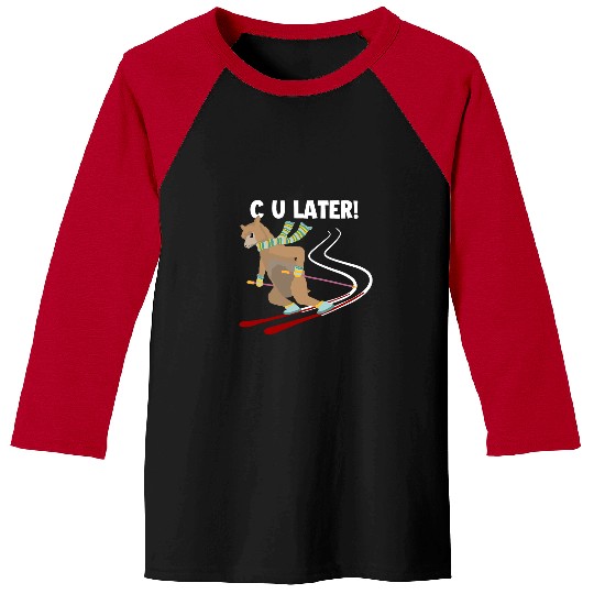 Llama Pet C U Later Vicuna Guanaco Llama Breeder Alpaca Baseball Tees