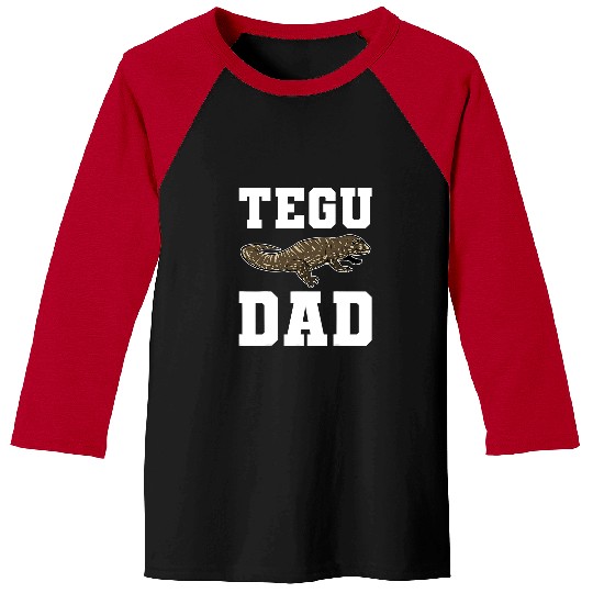 Gecko Pet Tegu Dad Lizard Lover Reptile Keeper Animal Lover Baseball Tees