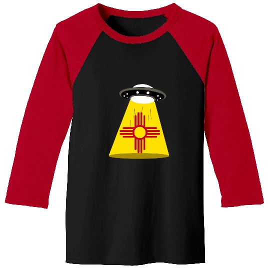 Aliens UFO Abduction New Mexico Alien New Mexico Baseball Tees