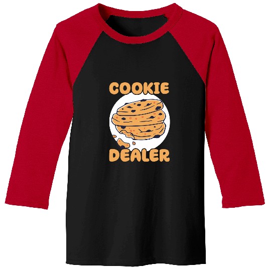 Funny chocolate cookie dealers Cookie Baker for boys girls 1 Baseball Tees