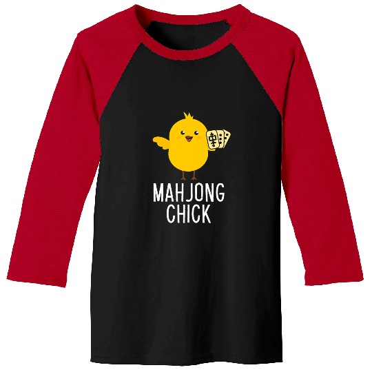 Chicken Pet Mahjong Chick Player Board Game MahJongg China Solitaire Baseball Tees
