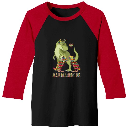 Dinosaur Pet Mamasaurus rexs Mommy Mothers Day Baseball Tees