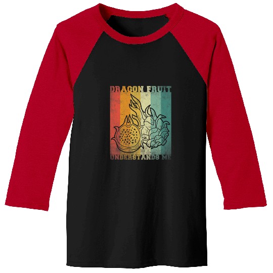 Dragon Pet Fruit understands me Pitayas Cute Travel Exotic Art Baseball Tees