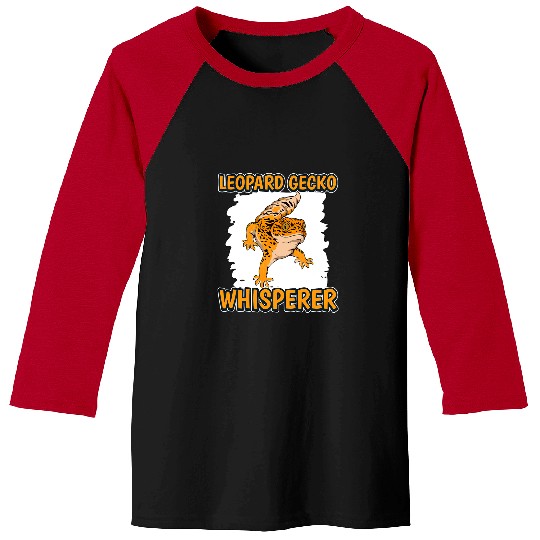 Gecko Pet Whisperer Quote Reptile Baseball Tees