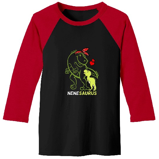 Dinosaur Pet Nenesaurus Nene Tyrannosaurus Dinosaur Baby Mothers Day Baseball Tees