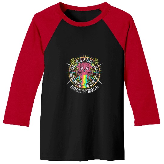 Unicorn Pet Rock N Roll  Viking Odin Unicorn Rainbow Baseball Tees
