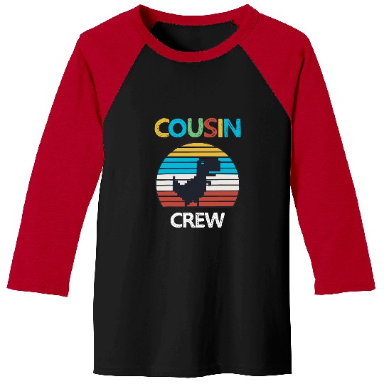 Dinosaur Pet Cousin Crew Lover Toddler Girls Boys Squad Family Baseball Tees