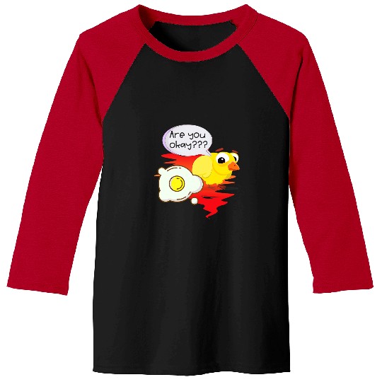 Chicken Pet Frohe Ostern fried egg funny chick chicken eggs Baseball Tees