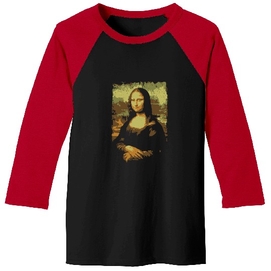 Iconic Artwork by Leonardo Identifier DA Renaissance Artist Baseball Tees