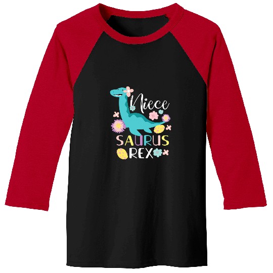 Dinosaur Pet Niece Saurus rexs Dinosaur Kids 1 8 Baseball Tees