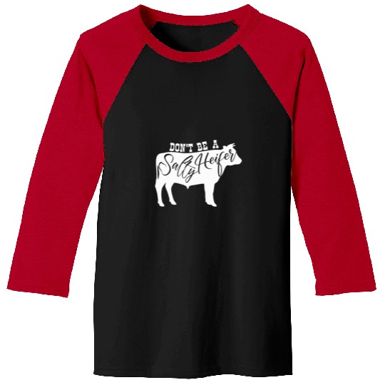 Cow Pet Dont Be A Salty Heifer Animal Lover For Men Women Cow 01 Baseball Tees