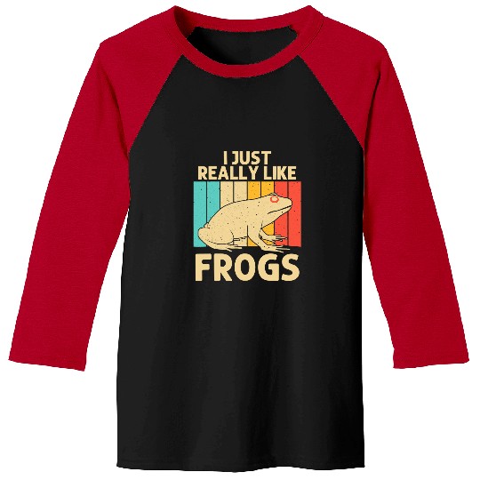 Frog Pet vintages Frog Design For Men Women Kids Cute Frog Toad Lovers 3 Baseball Tees