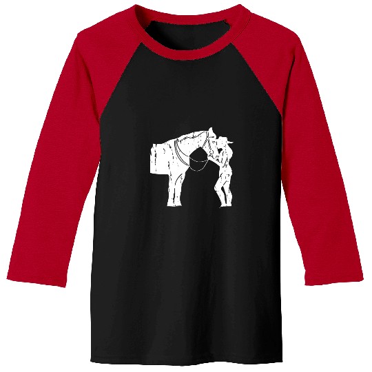 Horse Pet Horseback Riding Horse Rider Equestrian Horseback Rider Baseball Tees