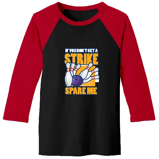 Discover Sport Bowling Strike spare bowler pin alley ball athlete sports bowling Baseball Tees