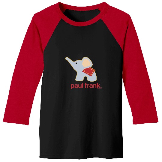 Elephant Mammal Paul Frank Ellie The Elephant Trunk Pointing Baseball Tees