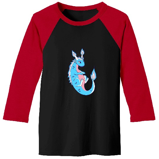 Dragon Pet Transgender LGBT Draco Dragon Transsexual Flag Trans Baseball Tees