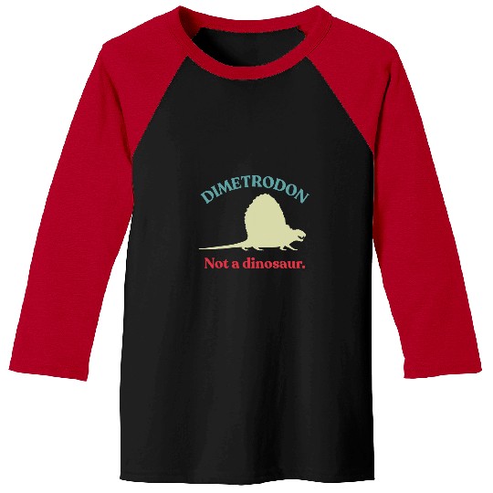 Dinosaur Pet Facts For Adults Paleontology Dimetrodon Jurassic Baseball Tees