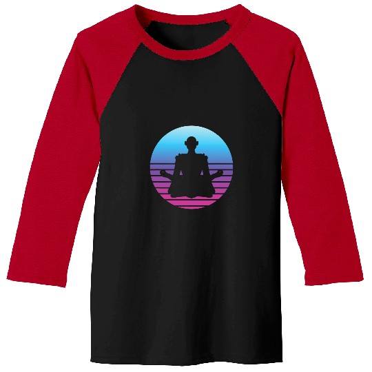 Tibetan Monk Meditation Meditating Buddha Buddhist 22 Baseball Tees