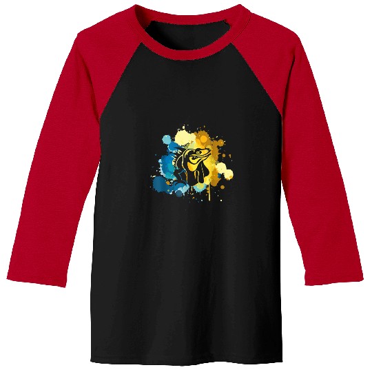Iguana Pet Colorful Lizard Reptile Iguana Lover Herpetology Iguana 2 Baseball Tees