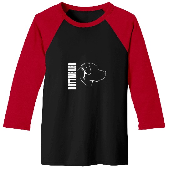 Rottweiler Pet Proud Rottweiler profile dog mom dog breed funny dog 2 Baseball Tees