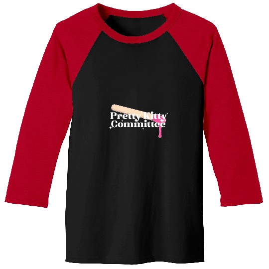 Pretty Kitty Committee Brazilian Waxing Esthetician Baseball Tees