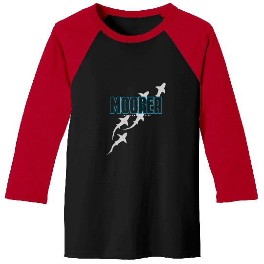 Shark Pet Moorea Shark Scuba Diving Scuba Diving with Baseball Tees