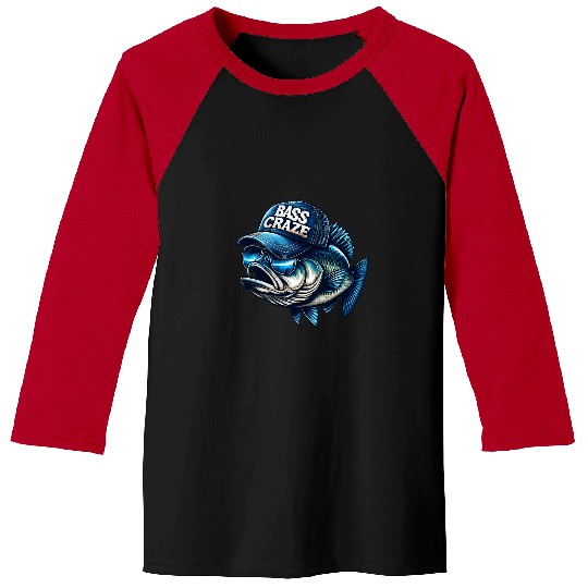 Truck Fun Funny Blue Bass Fish Trucker Hat Fishing Fisherman Baseball Tees
