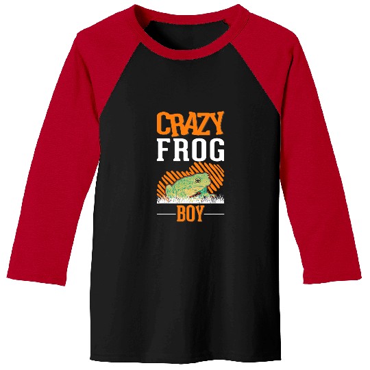 Frog Pet crazys Frog Boy Tree Baseball Tees