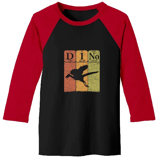 Dinosaur Pet Periodic Table Elements Archaeopteryx Urvogel Baseball Tees