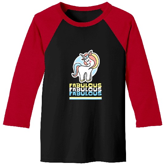 Unicorn Pet Dreaming About Paradise Baseball Tees