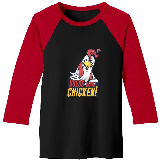Chicken Pet Funny Guess What Chicken Butt 54 Baseball Tees